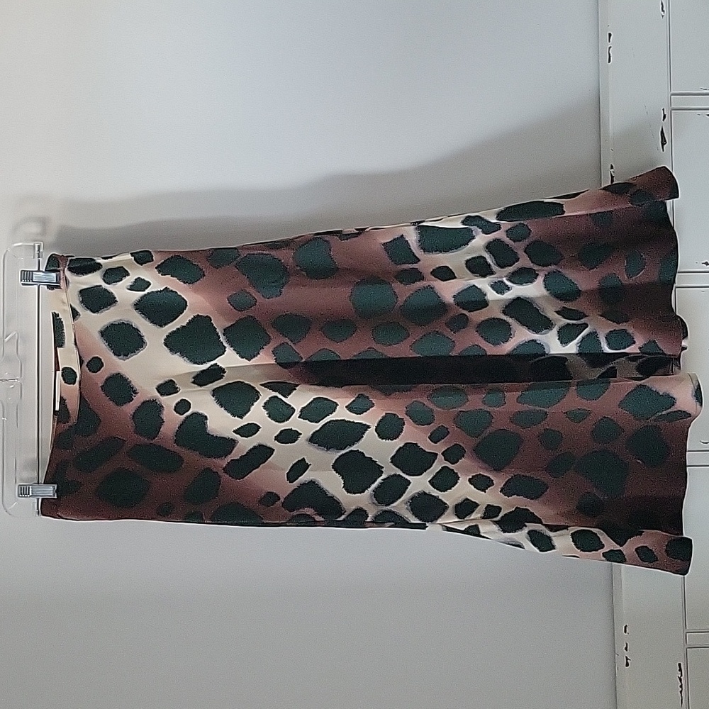 Eesome Green Leopard Skirt